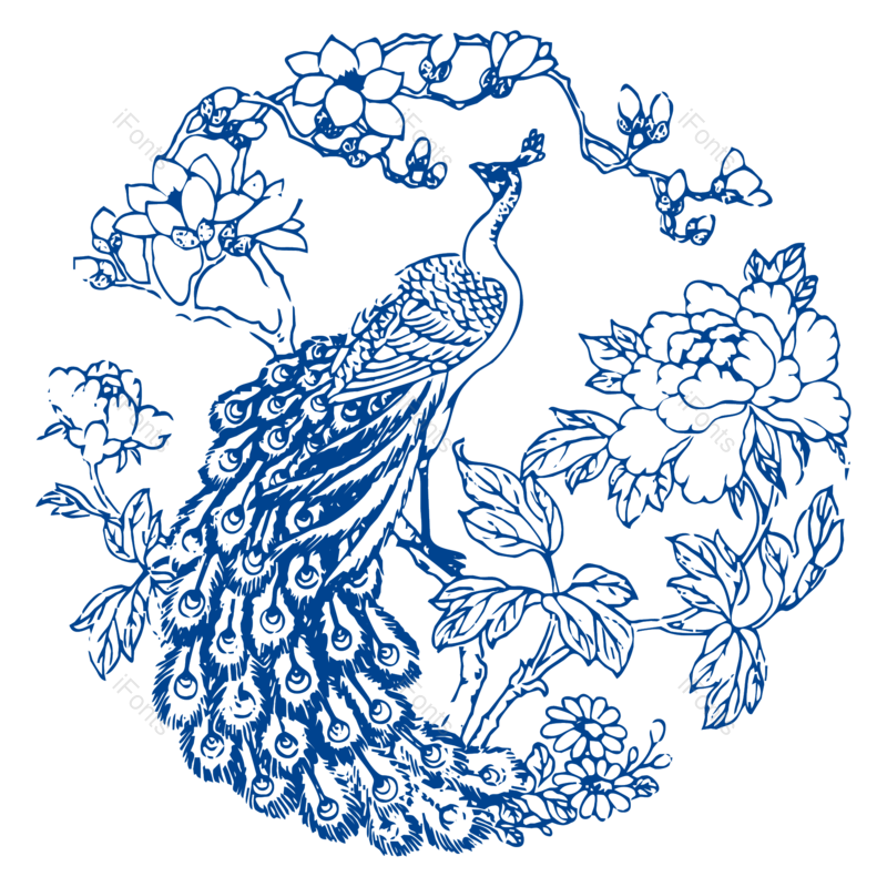 中国风图片,花纹元素,图案PNG,剪纸免抠素材